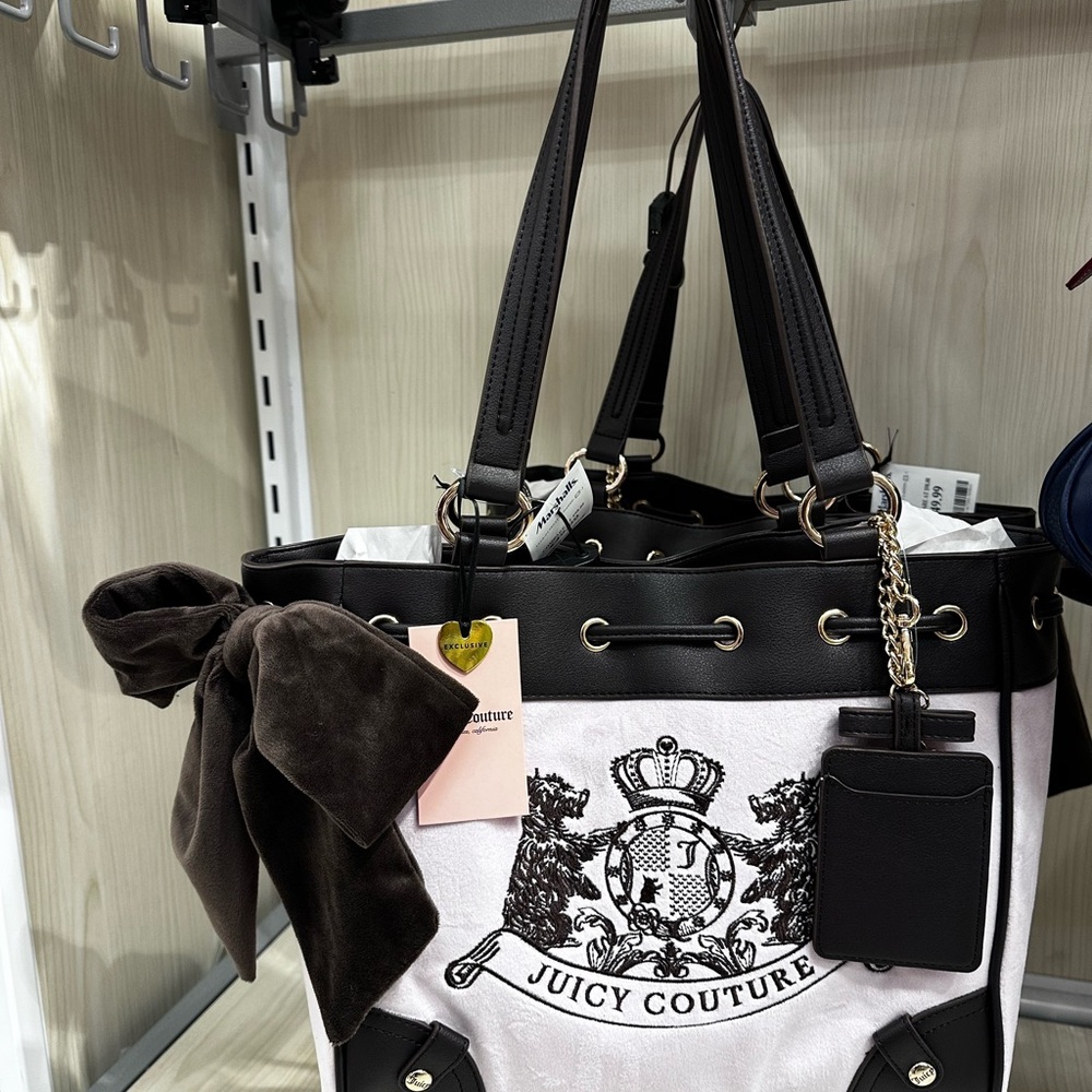 Juicy Couture Pink and Chocolate Daydreamer Scottie Dog